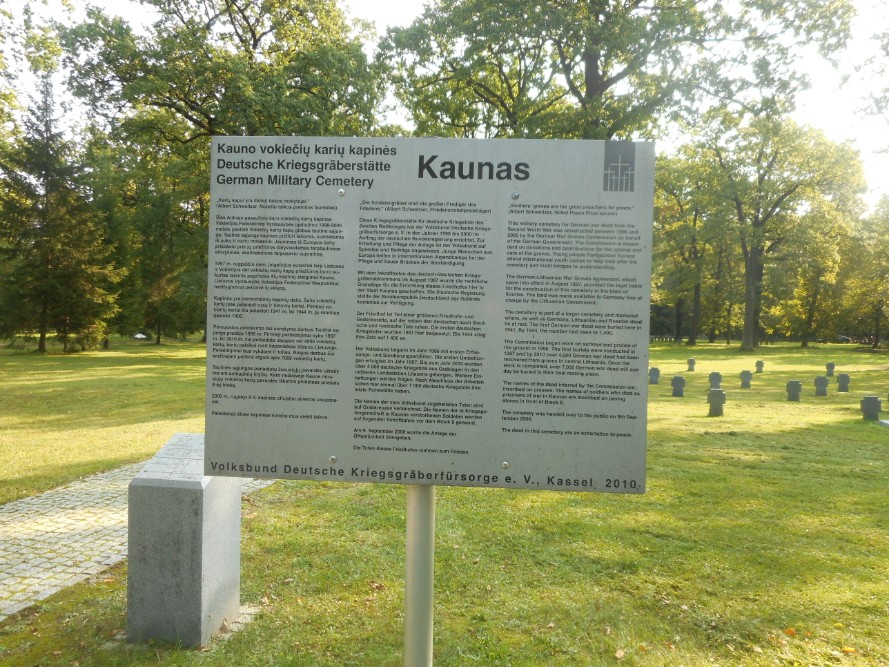 Duitse Oorlogsbegraafplaats Kauen / Kaunas #2