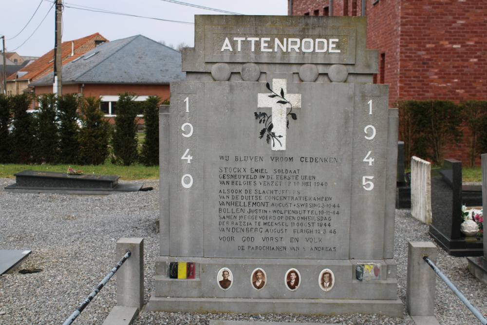 Oorlogsmonument Attenrode #2