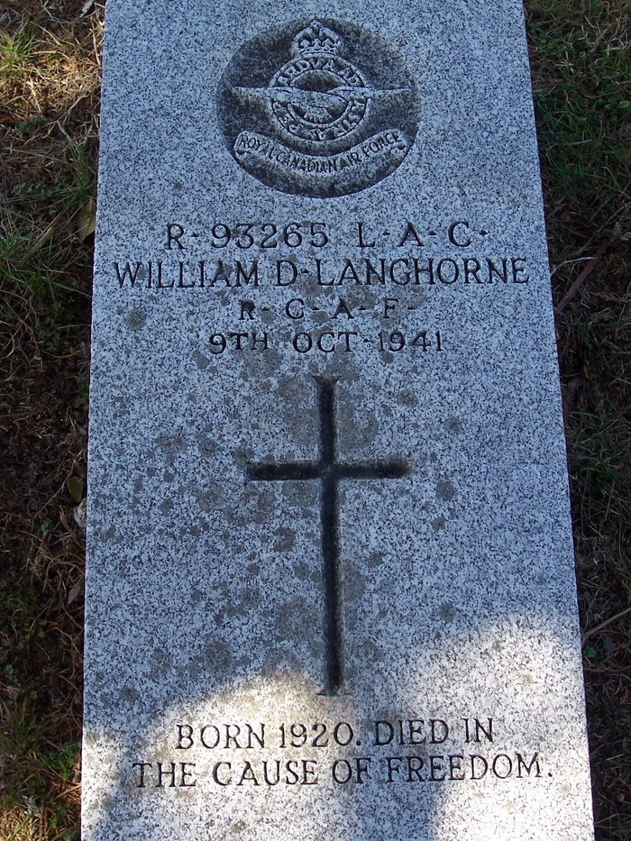 Commonwealth War Grave Lynchburg Presbyterian Cemetery #1