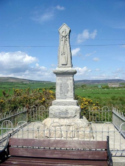 Oorlogsmonument Kilmore en Sliddery #1