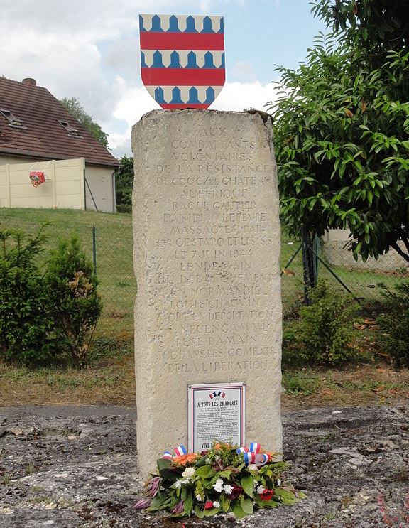 Resistance Memorial Coucy-le-Chteau-Auffrique #1