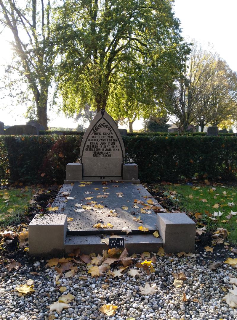 Dutch War Grave Municipal Cemetery Buurmalsen #3