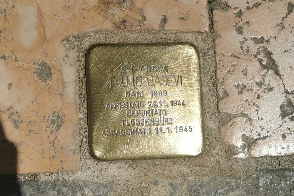 Stolperstein Vicolo Stella 1c