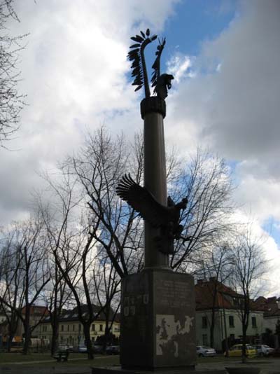 Memorial Polish 1st Armoured Division Warsaw