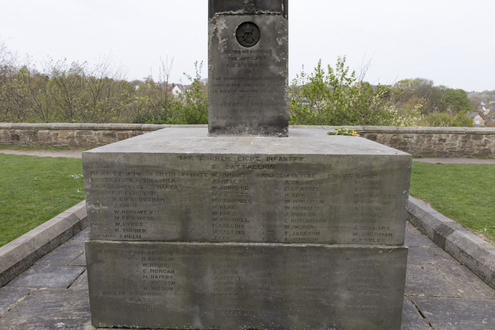 Monument Boerenoorlog Durham Light Infantry #2