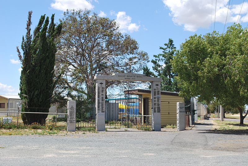 War Memorial Gates Minyip