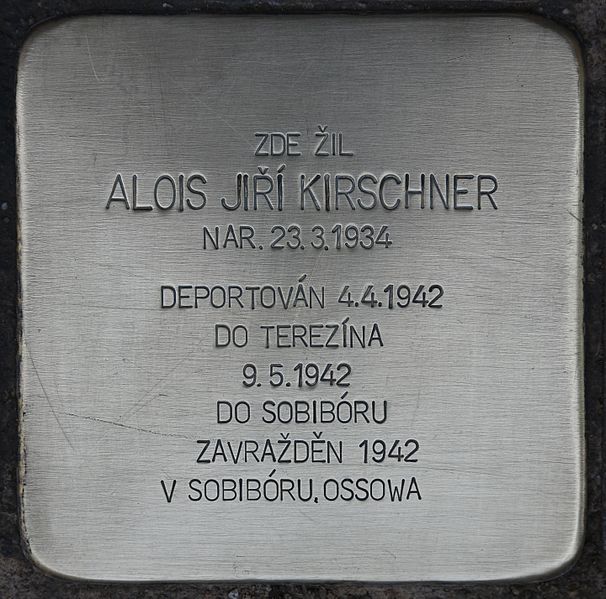 Gedenkstenen Střední 398/15