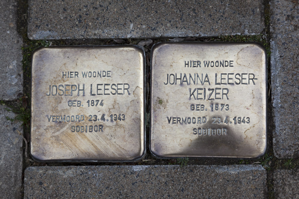 Stolpersteine Appelhofstraat 14 #1