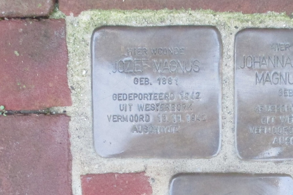 Stolpersteine Rolderstraat 44 #2