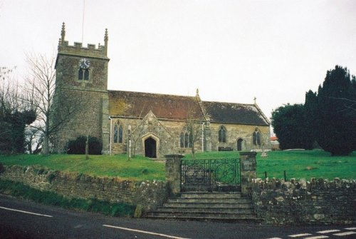 Oorlogsgraf van het Gemenebest Buckhorn Weston Church Cemetery