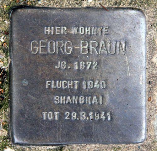 Stolpersteine Wallotstraße 10 #2