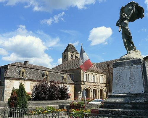 Oorlogsmonument Sauveterre-la-Lémance #1