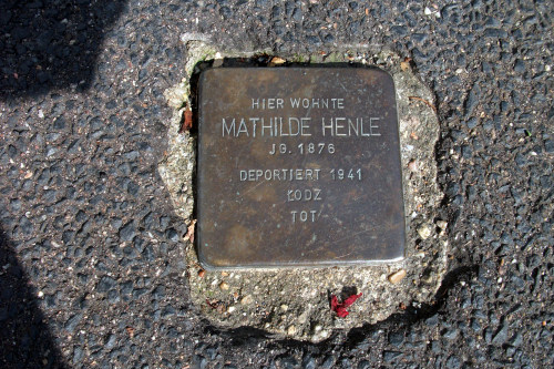 Stumbling Stone Winterstraße 12 #1