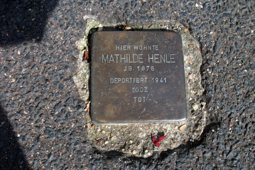 Stolperstein Winterstrae 12