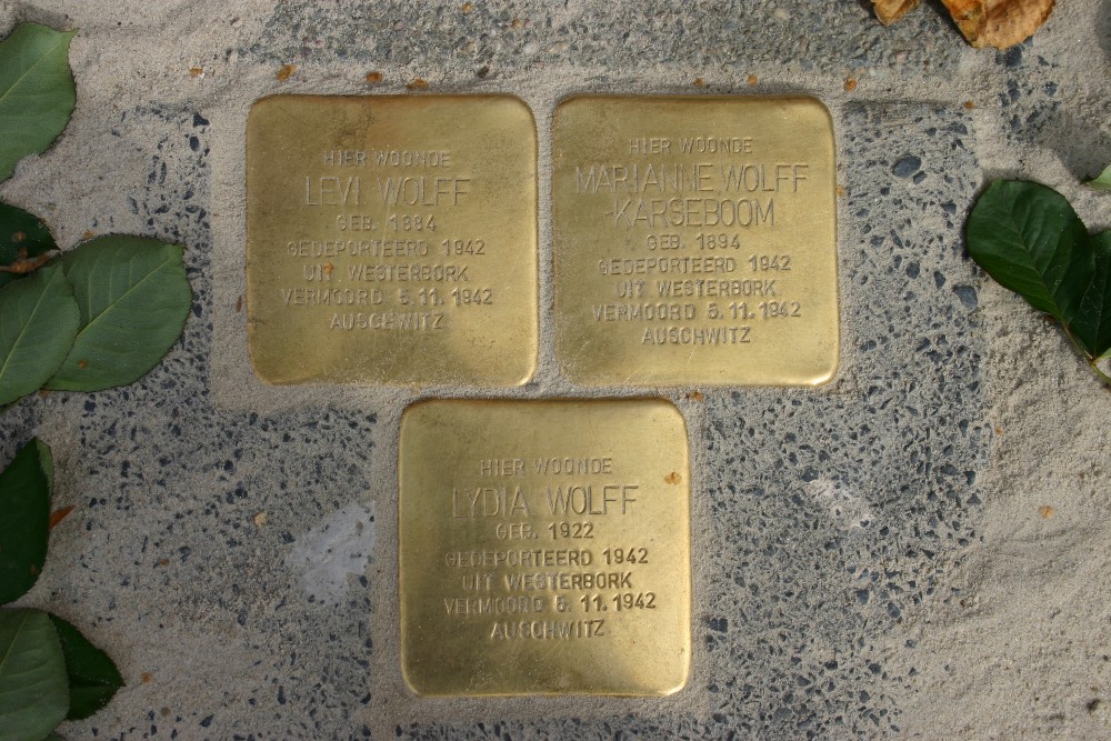 Stolpersteine Herman Colleniusstraat 25 #1