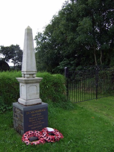 Oorlogsmonument Little Newcastle