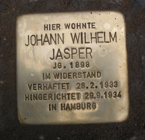 Stolperstein Marschstrae 37 #1