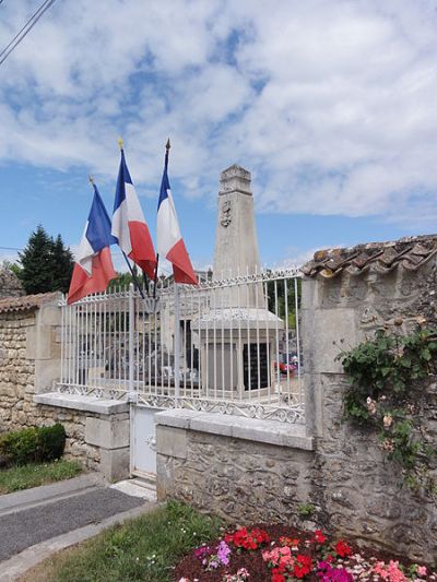 Oorlogsmonument Montreuil-Bonnin #1