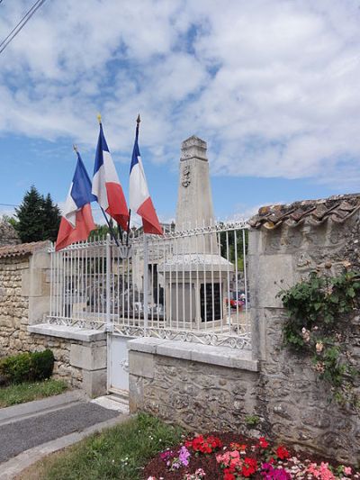 Oorlogsmonument Montreuil-Bonnin