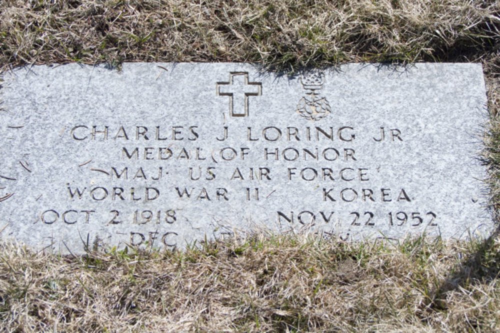Grave of Major Charles Joseph Loring Jr. #1