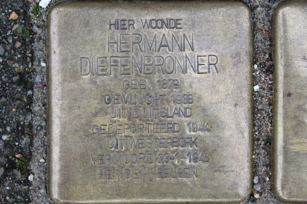 Stolpersteine Bellamystraat 15 #2