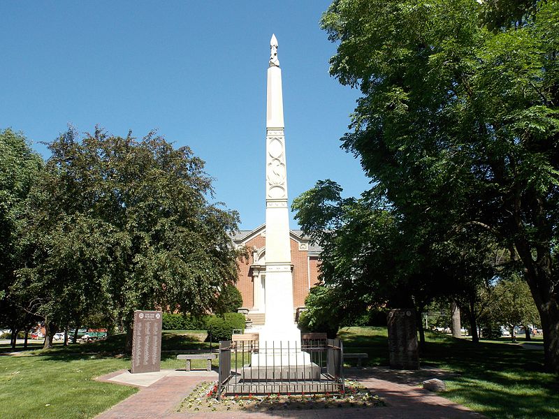 Monument Amerikaanse Burgeroorlog Tipton #1