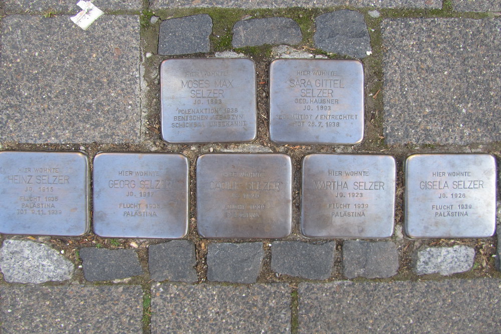 Stumbling Stones Görresstraße 15 #3