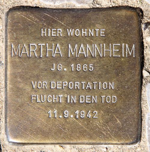 Stolpersteine Witzlebenstrae 13