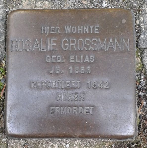 Stolperstein Langenbrückenstraße 10 #1