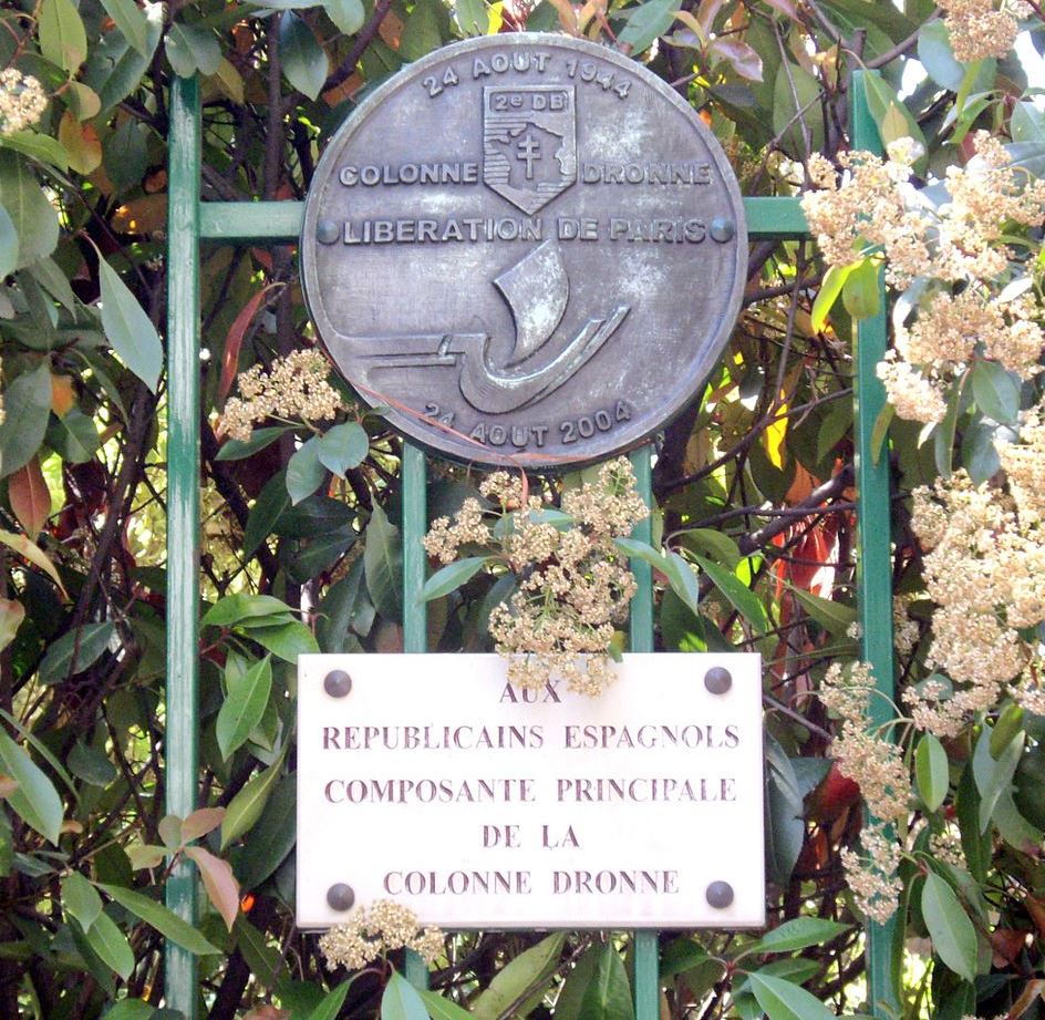 Memorials Colonne Dronne