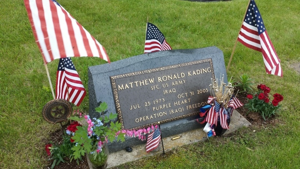 American War Grave Clay Banks Cemetery #1