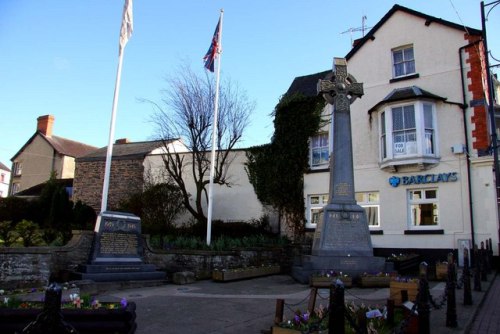 Oorlogsmonument Llangollen en Llantysillio #1