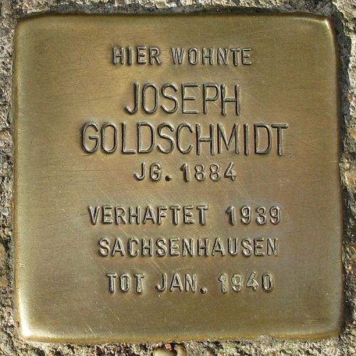 Stolperstein Stifthofstrae 3 #1