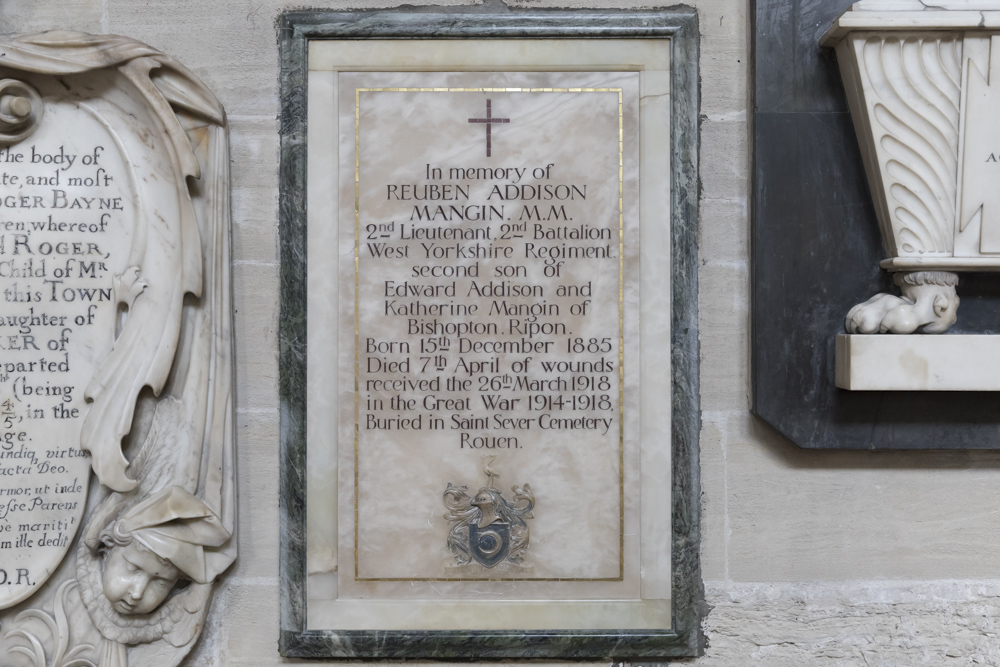 Memorials Ripon Cathedral #2