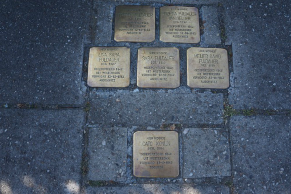 Stolpersteine Eerste Broekdijk 51  #1