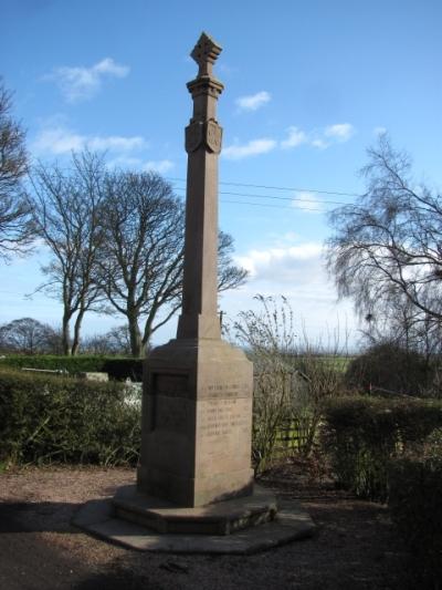 War Memorial Carnbee #1