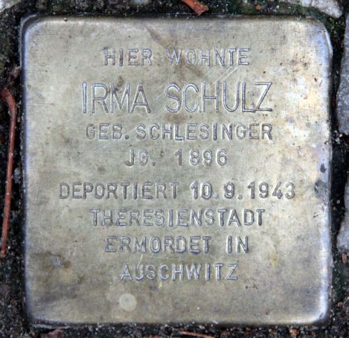 Stolpersteine Brnnhildestrae 8 #1