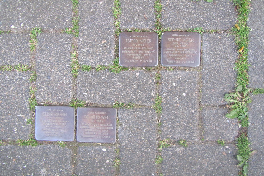 Stolpersteine Wiethasestrae 37 #1