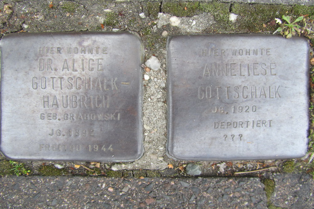 Stolpersteine Eugen-Langen-Strae 29