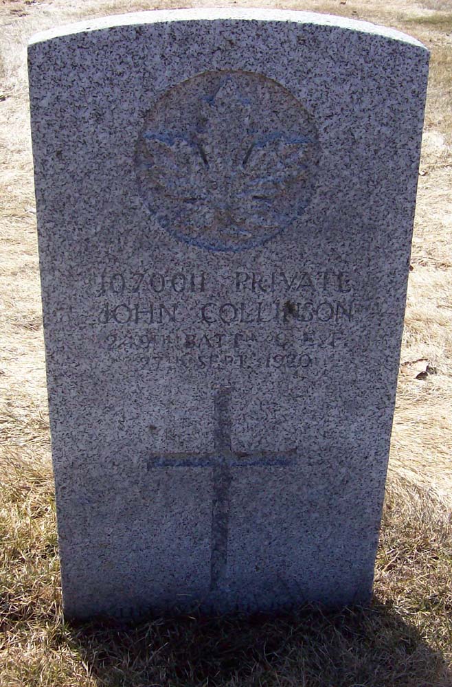 Commonwealth War Grave Elmwood Cemetery #1