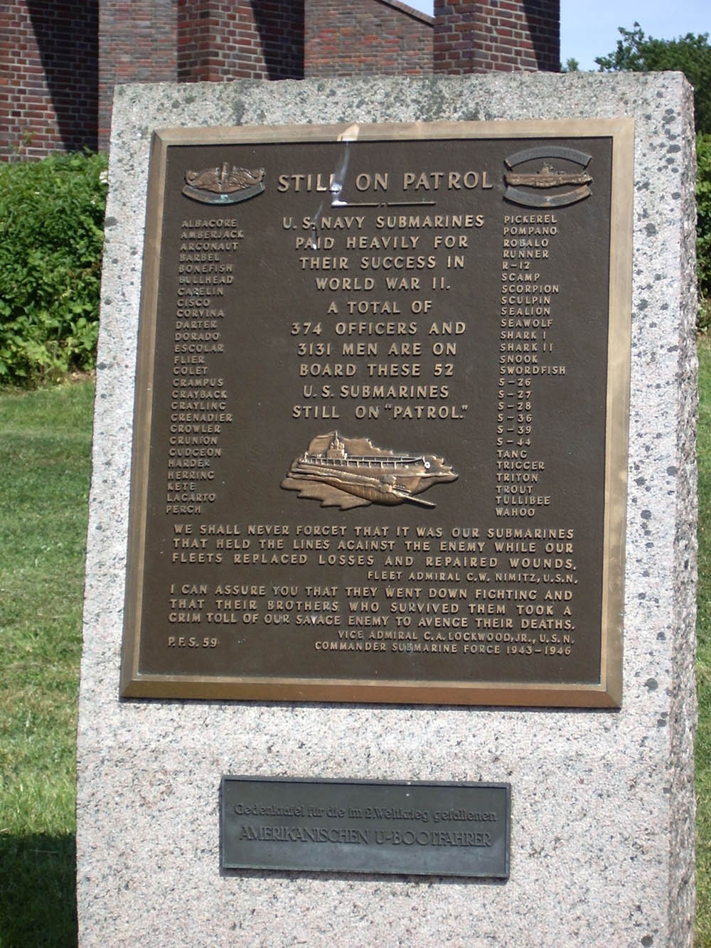 Naval Memorial Stones Laboe #2