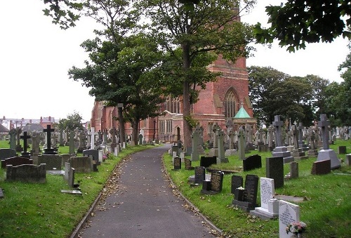 Oorlogsgraven van het Gemenebest St Anne's-on-Sea Churchyard