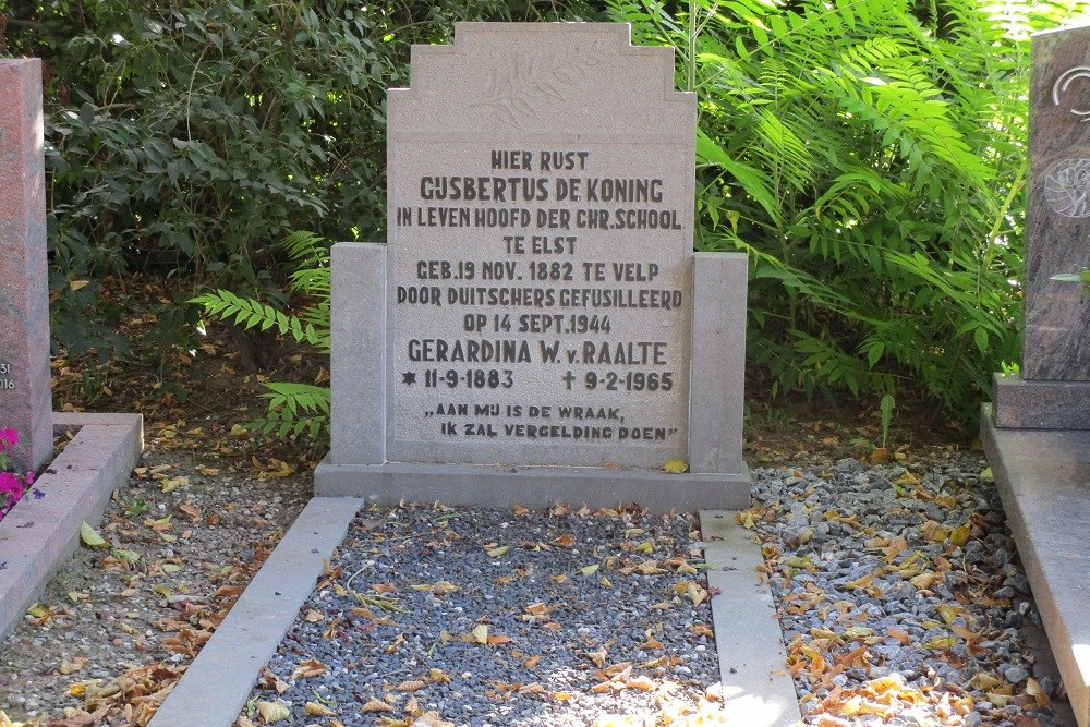 Dutch War Graves RC Cemetery Elst #4