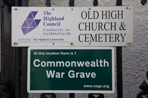 Commonwealth War Grave Inverness #3