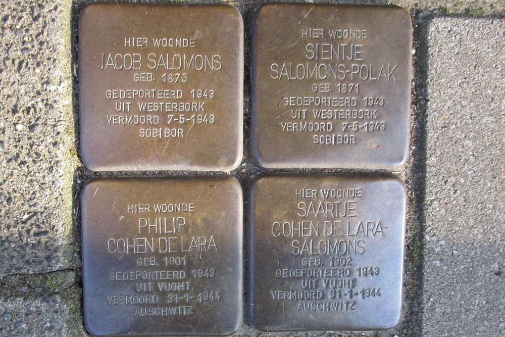 Stolpersteine Grensstraat 19 #1