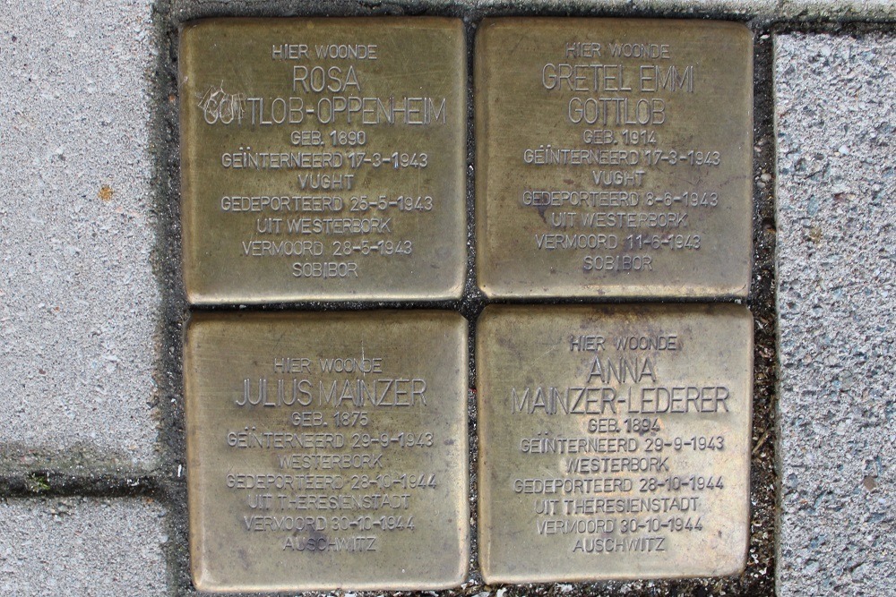 Stolpersteine Stadionplein 23 III