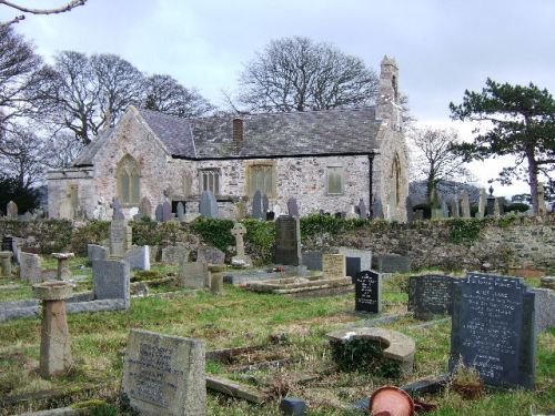 Commonwealth War Graves St. Eleri and St. Mary Churchyard