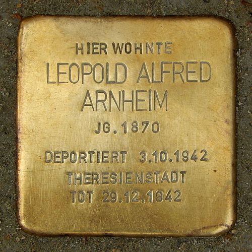 Stumbling Stone Brunnenstraße 194 #1