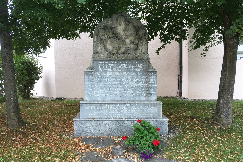 Oorlogsmonument Harthausen Auf Der Scher #2