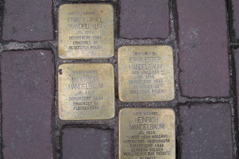 Stolpersteine An der Mnze 7